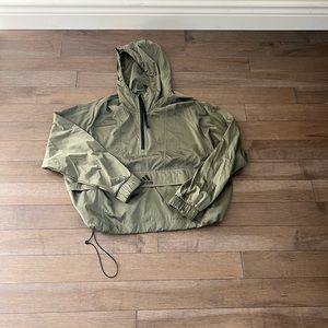 Adidas pull over windbreaker